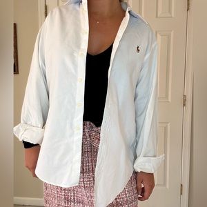 perfect ralph lauren collared button up